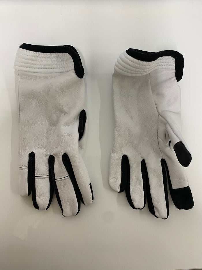 White Leather Glove