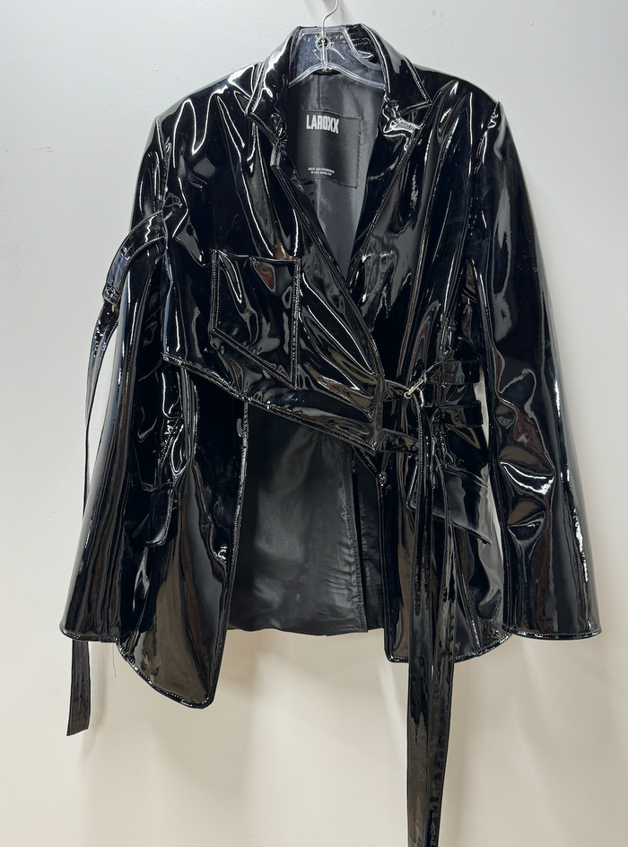 Black PVC Jacket