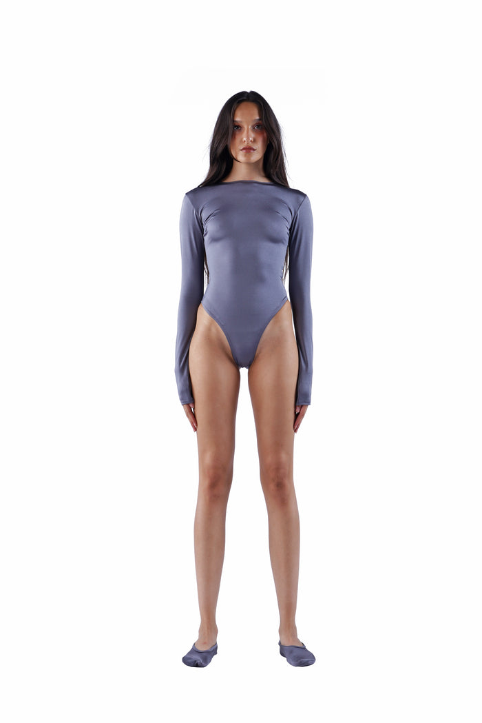 The Traditional Bodysuit - Grey