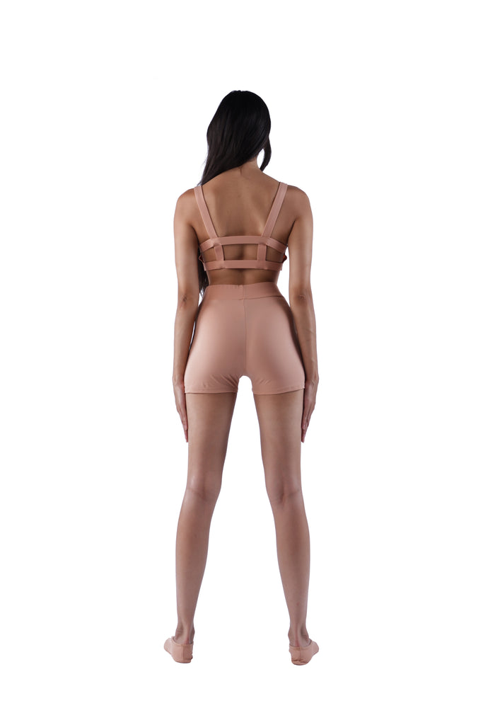 The Back Cutout Bra - Nude 01