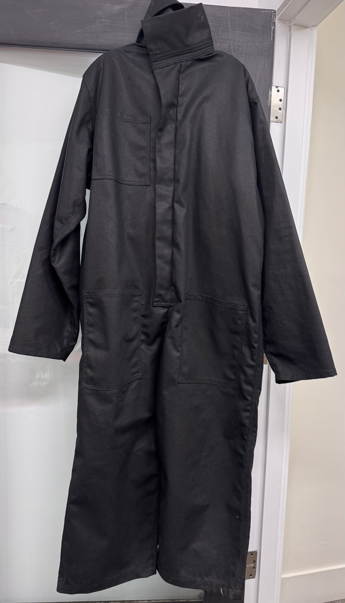 Black Twill Jumpsuit