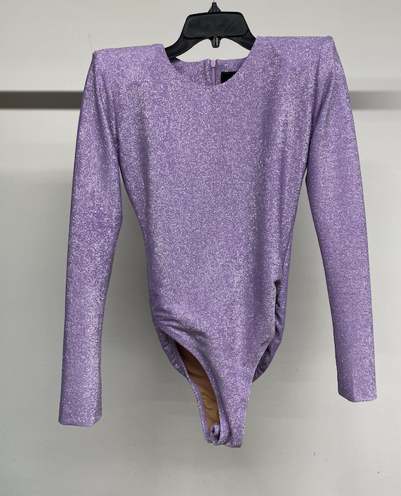 Lilac Long Sleeve Bodysuit