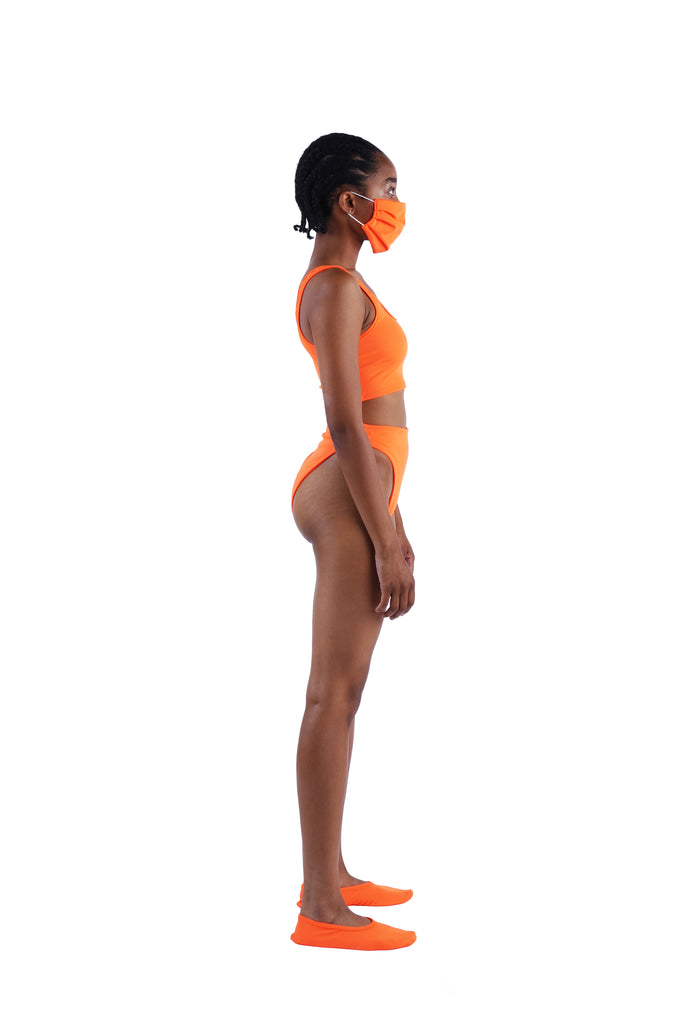 The High Cut Bikini - Orange